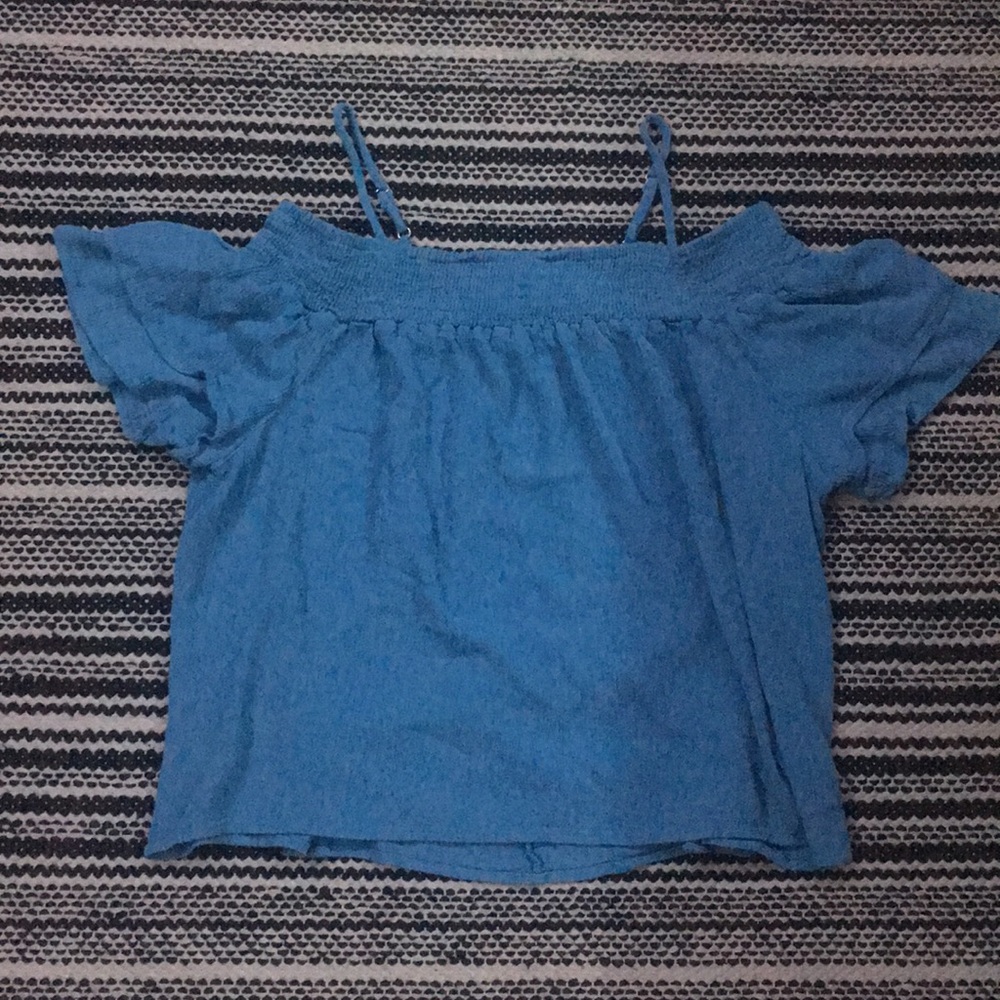 Off the shoulder tank